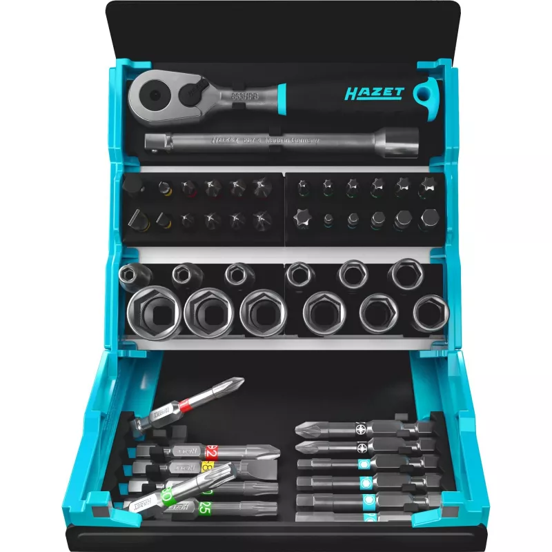 Hazet 2200SC-2 SmartCase kärkisarja, 1/4