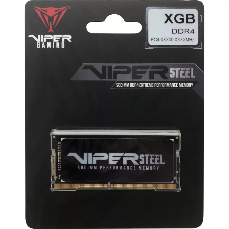 SO-DIMM 32 GB DDR4-2400, muisti harmaa, PVS432G240C5S, Viper Steel, INTEL XMP