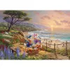 Thomas Kinkade Studios: Disney - Donald ja Daisy ankan iltapäivä, palapeli 1000 palaa