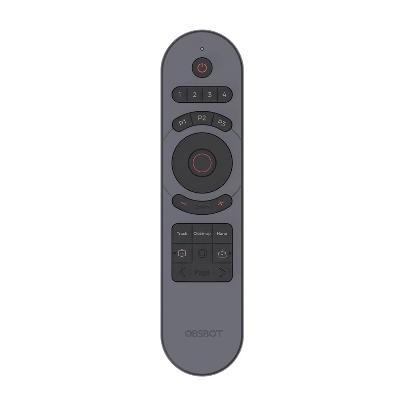OBSBOT Tiny Smart Remote 2 ORB-2209-CT kaukosäädin OBSBOT Tiny 2 -kameralle, musta