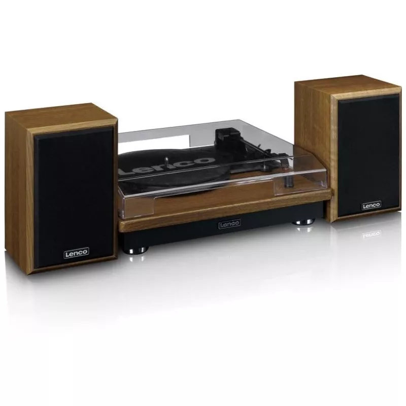 Hihnavetoinen audiosoitin Lenco LS-100WD