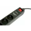Gembird SPF5-C-10 ylijännitesuoja musta 5 AC-pistorasiaa 250 V 3 m