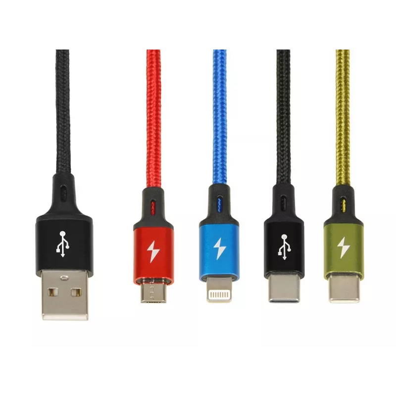 Universal 4 in 1 -latauskaapeli I-BOX USB IKUM4W1