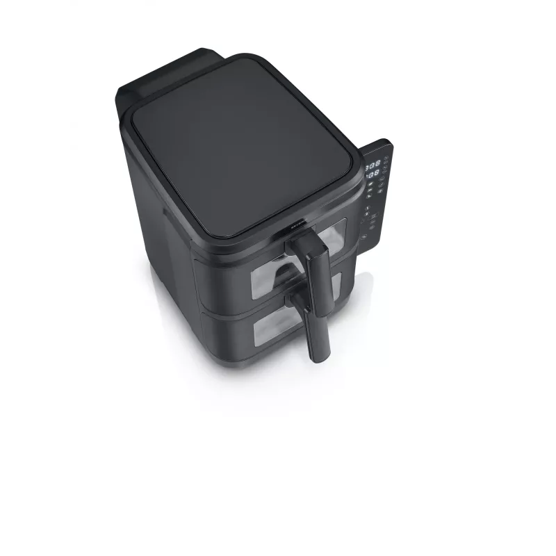 Friteerauskeitin SEVERIN FR 2468 S-Fry Duo Stack 2-in-1, kahden korin rakenne