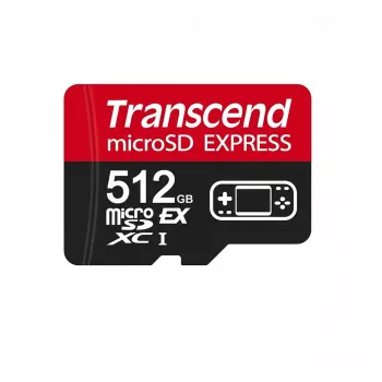 Transcend SD microSD-kortti SD-Express PCIe USD710S - Micro SD (TS512GUSD710S)