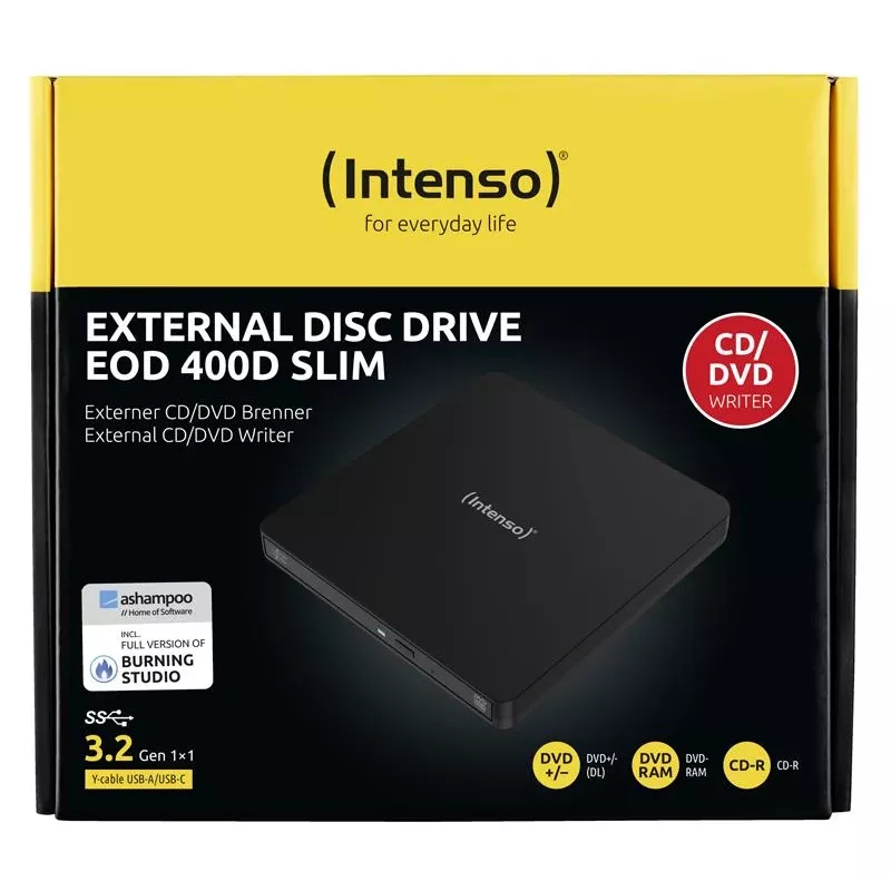 DVD RW USB3.2 EXT/musta 5401400 Intenso