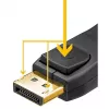 DisplayPort-kaapeli Goobay 74755 1 m musta
