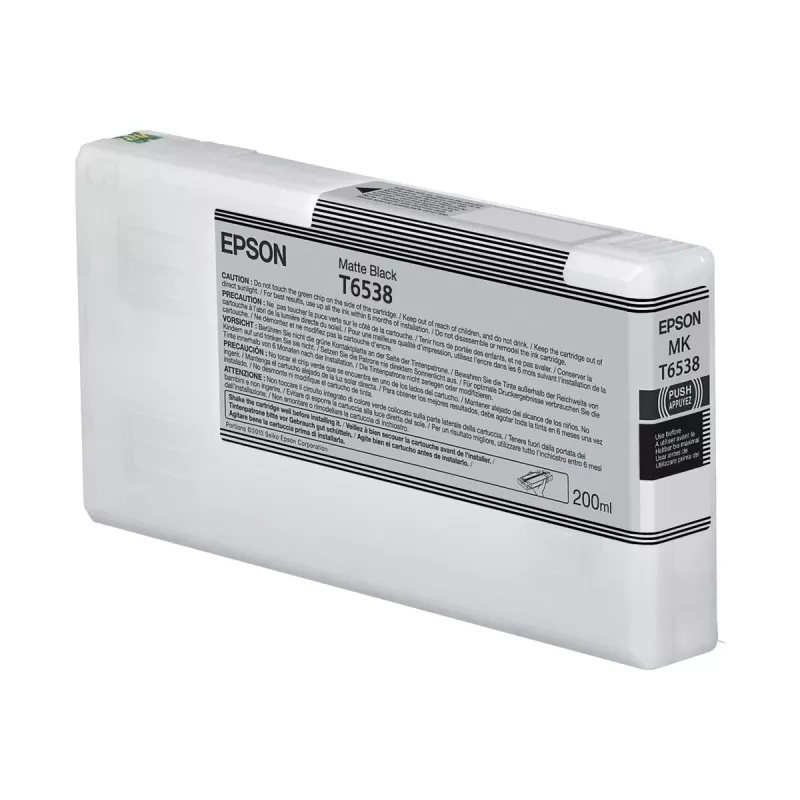 Värikasetti Epson C13T65380N mattamusta 200 ml alkuperäinen yksittäispakkaus