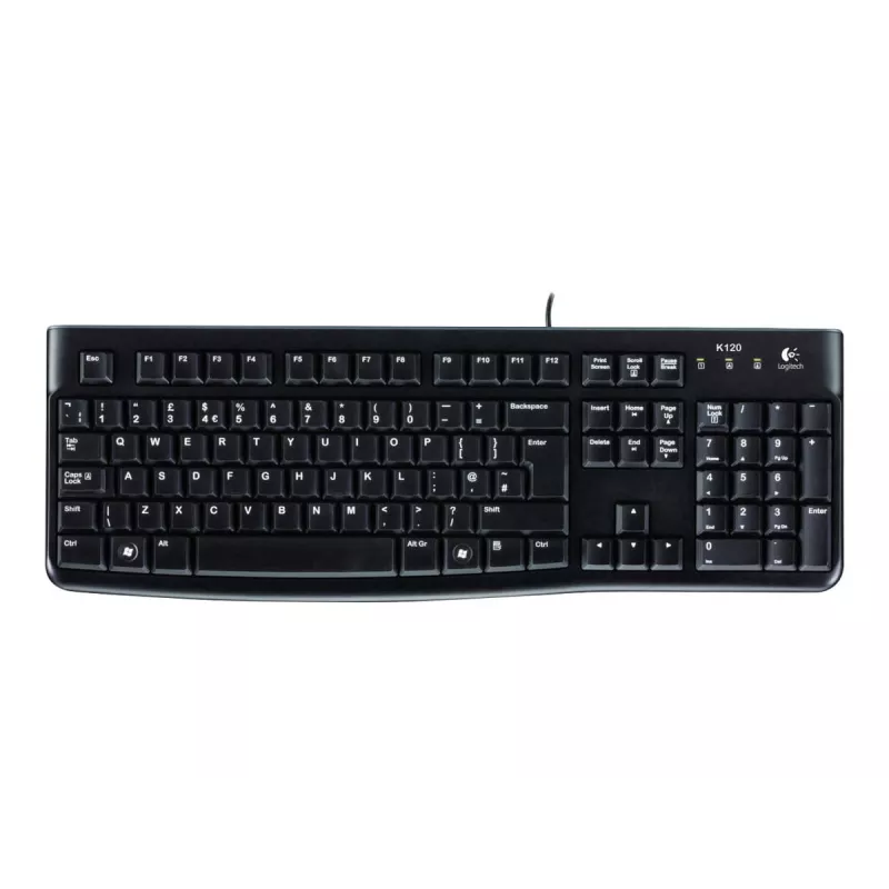 Logitech K120 johdollinen näppäimistö