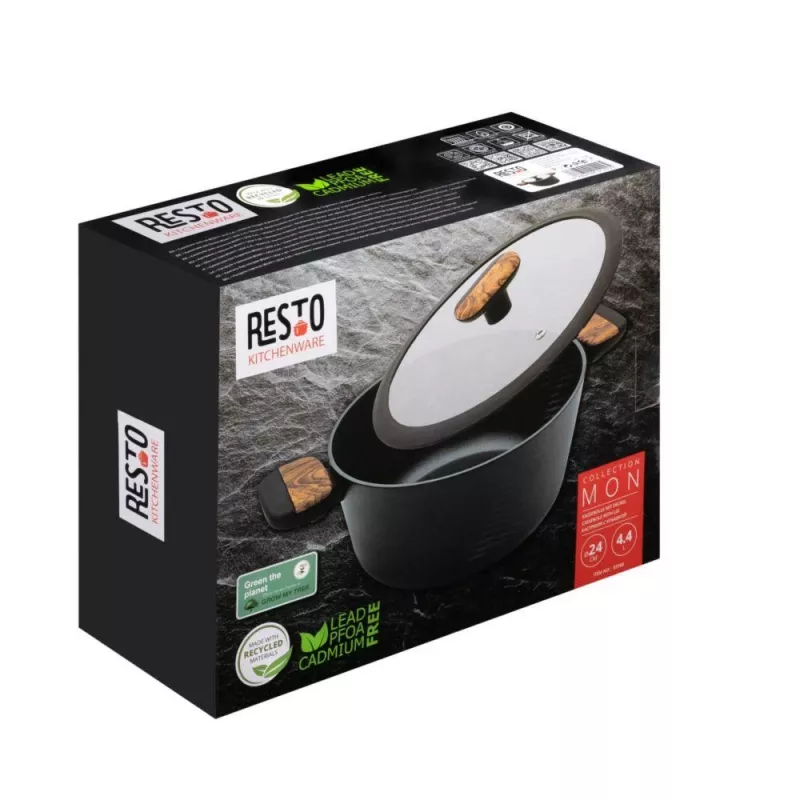 Pata RESTO 93188 kattila liedelle, 24 cm, 4,4 L