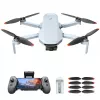 Potensic ATOM 2 quadcopter 4 roottorilla, 48 MP, 3840 x 2160 pikseliä, 2230 mAh, harmaa