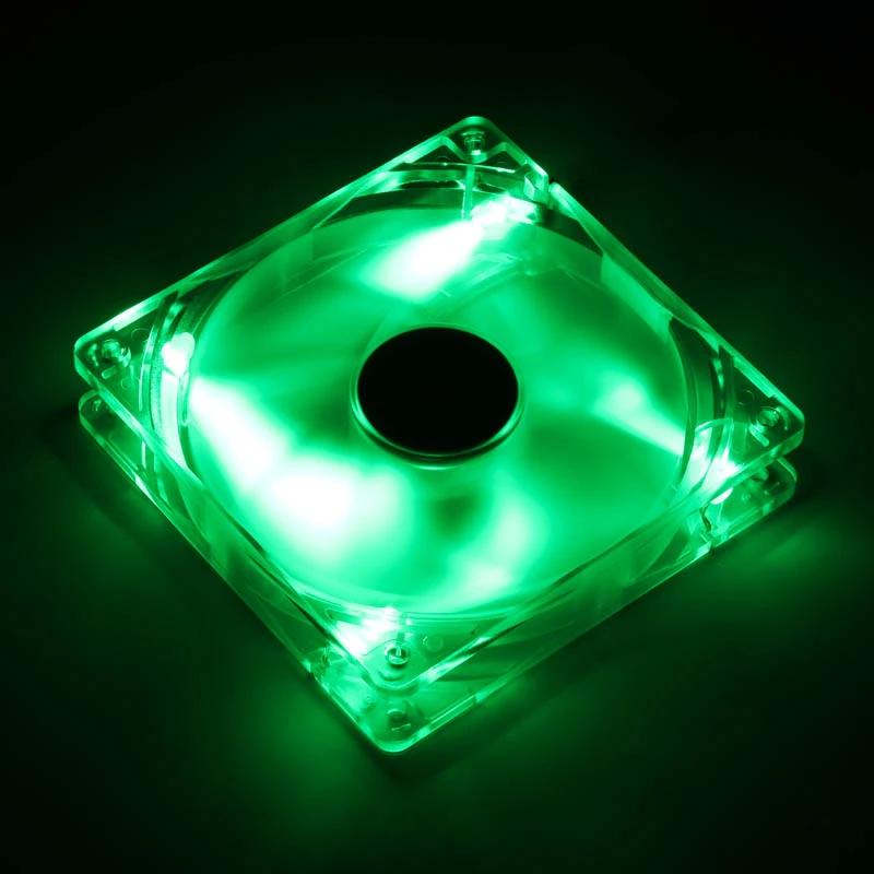 SilverStone SST-FN121-P-GL 120 mm LED-kotelotuuletin - valkoinen
