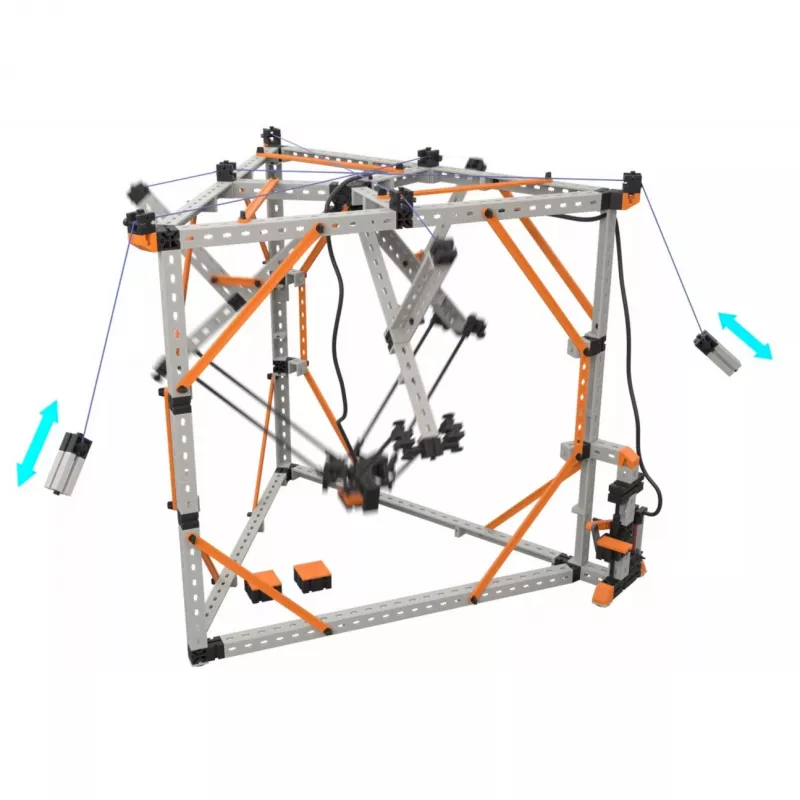 Oppimisrakennussarja Fischertechnik Universal Ultimate 576102 — modulaariset osat oppimiseen ja prototypointiin