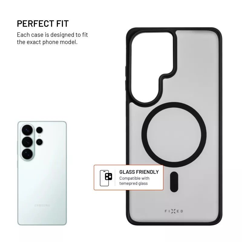 Fixed MagMisty | takakansi | Samsung | Galaxy S26 Ultra | polykarbonaatti/TPU | musta