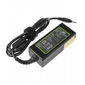 Verkkolaite Green Cell AD76P 45W Lenovo-kannettaville, 20V 2,25A, AC-DC, 100–240V tulo, musta