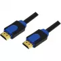 HDMI-kaapeli LogiLink CHB1103 3 m Type-A Standard musta sininen