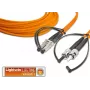 Lightwin korkealaatuinen Duplex LWL patch-kaapeli, MM OM2, LC - ST LWL patch-kaapeli (LDP-50 LC-ST 15.0 OM2)