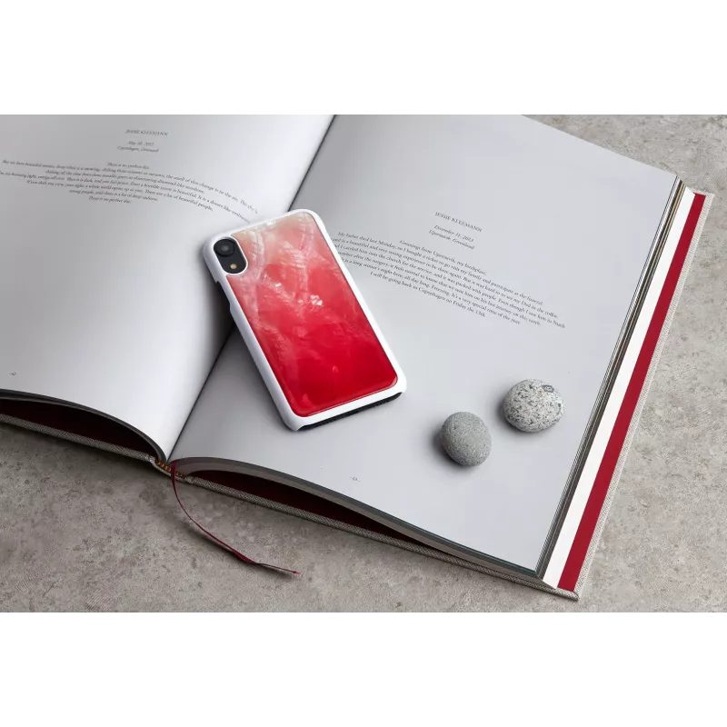 iKins älypuhelinkotelo iPhone XR – pink lake ja valkoinen