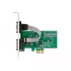 DeLOCK 89555 PCIe-sarja-adapterikortti - 2 x RS-232