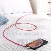 USB – Lightning -kaapeli Aukey CB-AL01 punainen – nylonpunos, Lightning-liitin Apple-laitteille