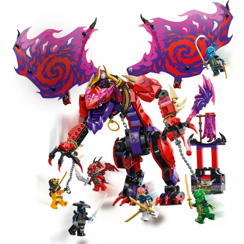 LEGO NINJAGO 71832 Thunderfang kaaoksen lohikäärme