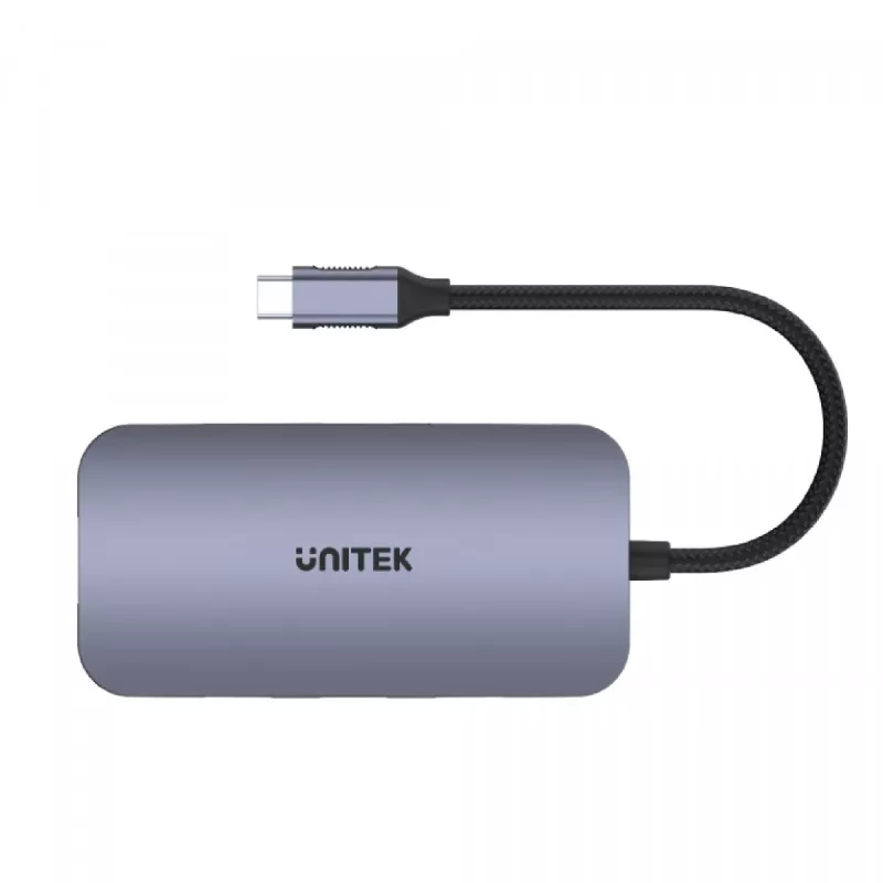 UNITEK D1071A USB-keskitin USB 3.0 SuperSpeed 5 Gb/s hopea