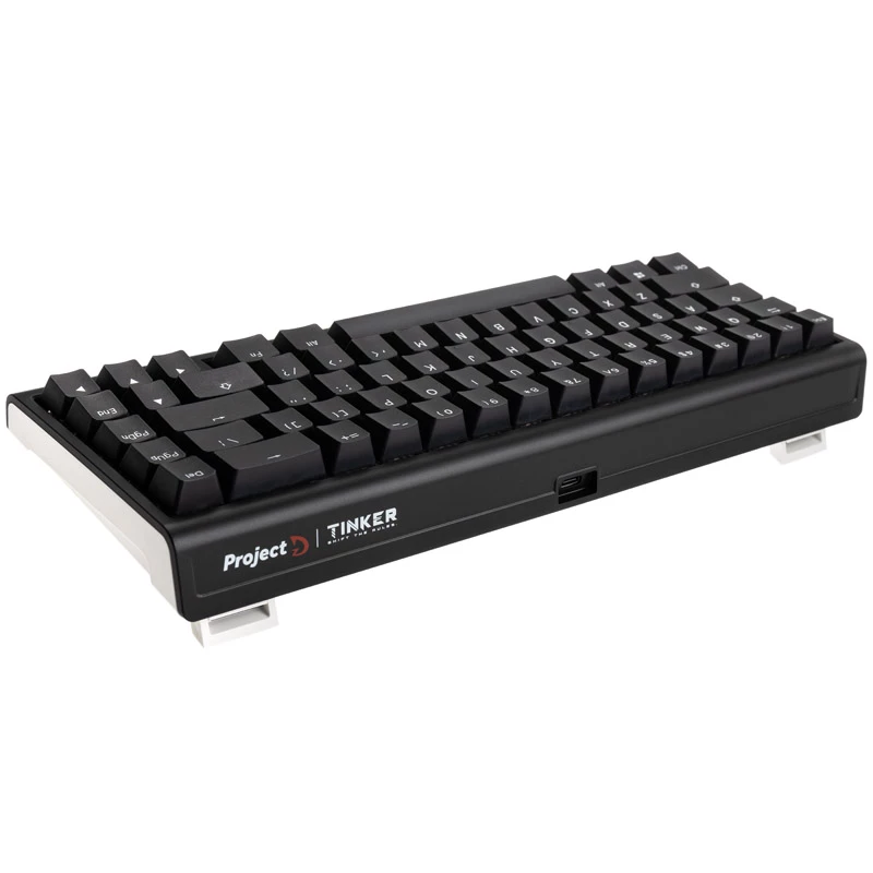 Ducky Tinker 65 näppäimistö pelikäyttöön USB QWERTY US englanti musta