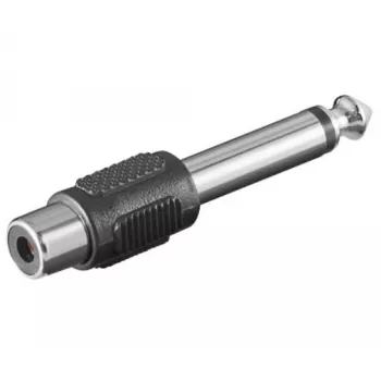 Microconnect AUDANG kaapelisovitin 6,3 mm RCA musta