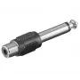 Microconnect AUDANG kaapelisovitin 6,3 mm RCA musta