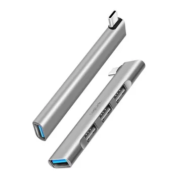 LogiLink USB 3.2 Gen1 -keskitin 4-porttinen USB-C 1x USB3.0 AF 3x USB2.0 AF UA0437