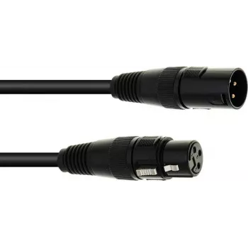 DMX-kaapeli 3 m EUROLITE XLR 3-napainen valonohjaukseen