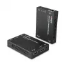 Lindy HDMI ja IR over IP -jatko, 1920 x 1080 pikseliä, AV-lähetin ja -vastaanotin, 150 m, johdollinen, musta, HDCP