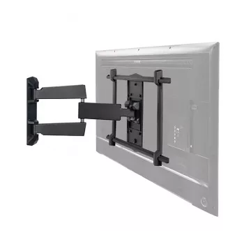 B-Tech ultralitteä kaksivarsinen seinäteline litteille näytöille VESA 600x400 35 kg
