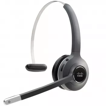 Cisco Headset 561, langaton Single-On-Ear-DECT-headset Multi-Source-tukiasemalla USA ja Kanada, antrasiitti, 1 vuoden rajoitettu takuu (CP-HS-WL-561-M-EU=)