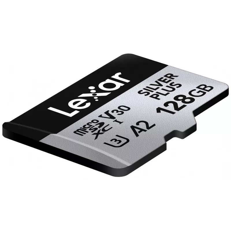 Flash-muisti Lexar 128 GB UHS-I MicroSDXC Professional SILVER PLUS