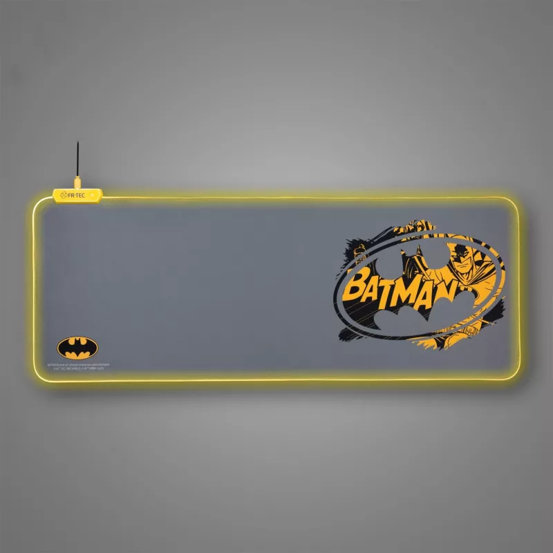 FR-TEC BATPCMPAD hiirimatto pelihiirimatto musta - harmaa - keltainen (BATPCMPAD)
