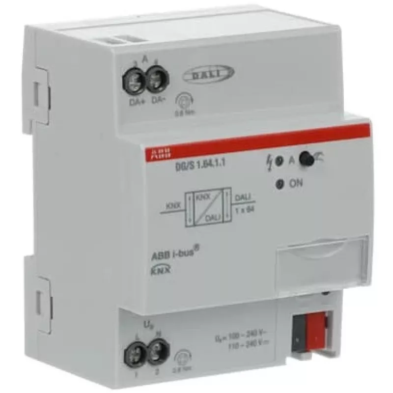 Yhdyskäytävä/ohjain ABB 2CDG110198R0011, IP20, 264 V tulo, 70×63,5×90 mm, harmaa