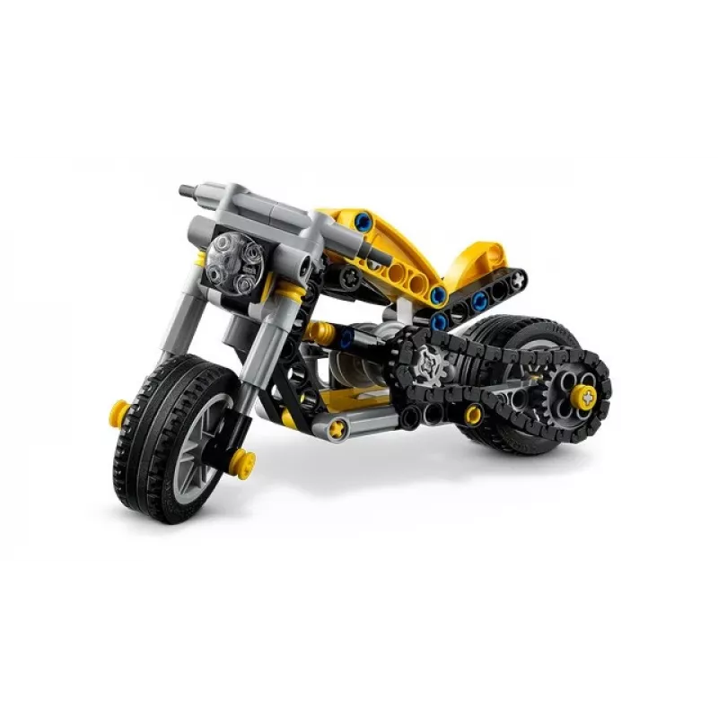 LEGO TECHNIC 42225 Keltainen moottoripyörä