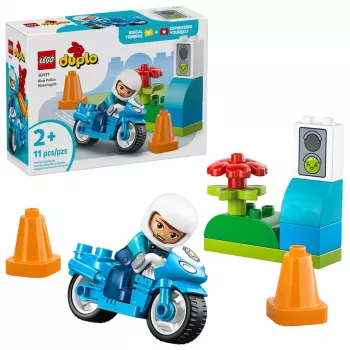 LEGO DUPLO 10471 Sininen poliisimoottoripyörä