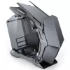 Jonsbo MOD3 Mini Micro-ATX -tornikotelo, show-malli, karkaistu lasi - harmaa - tornikotelo