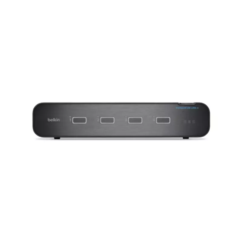 Belkin F1DN204KVM-UNN4 Universal Secure Dual-Head 4P pöytäkoneen KVM-kytkin