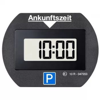 Needit Park Lite -pysäköintikiekko musta elektroninen