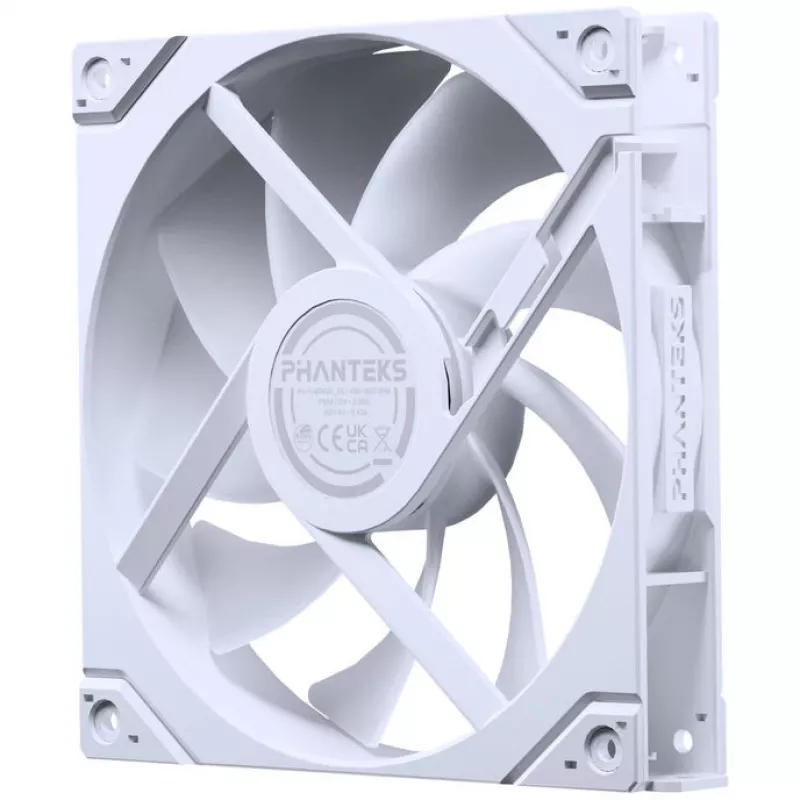 Phanteks M25 Gen2 140 mm PWM D-RGB -kotelotuuletin - valkoinen