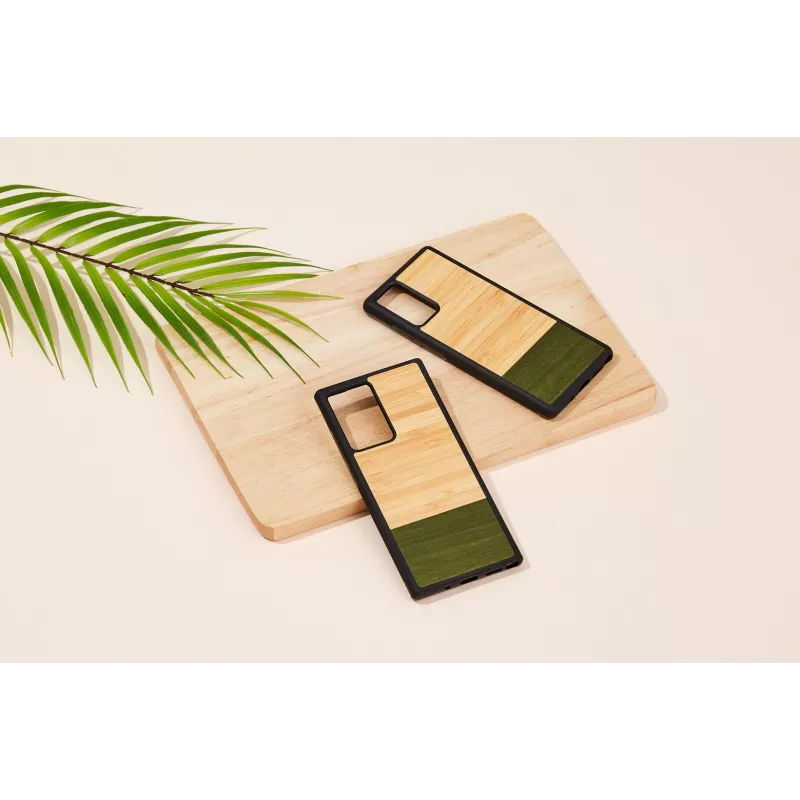 Suojakotelo Man and Wood Galaxy Note 20 — bambumetsä musta