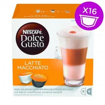 Nescafe Dolce Gusto Latte Macchiato kahvi, 8+8 kapselia