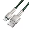 USB-A–Lightning-kaapeli Baseus 1 m, vihreä