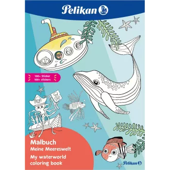 Pelikan 102018 värityssivu &- kirja värityskirja/albumi (102018)