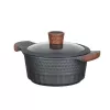 Keittiöväline Resto Kitchenware Capella 2,6 L pyöreä musta puu