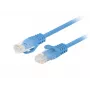 Lanberg PCU6-20CC-0200-B Cat6 U/UTP kytkentäkaapeli 2 m, sininen, 10 kpl:n pakkaus
