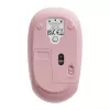 Langaton hiiri Baseus F01B Tri-Mode 2.4G BT5.0 1600 DPI (vaaleanpunainen)